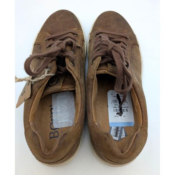 Born Ashram II Lace-Up Sneaker Shoes Men\'s Rust Natural Size US8M EU41